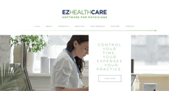 Desktop Screenshot of ezhealthcare.com