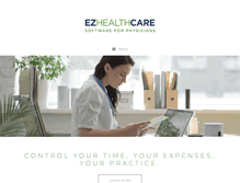 Tablet Screenshot of ezhealthcare.com